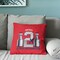 NHL Florida Panthers 2025 Stanley Cup Champs Stake 18 Inch Throw Pillow